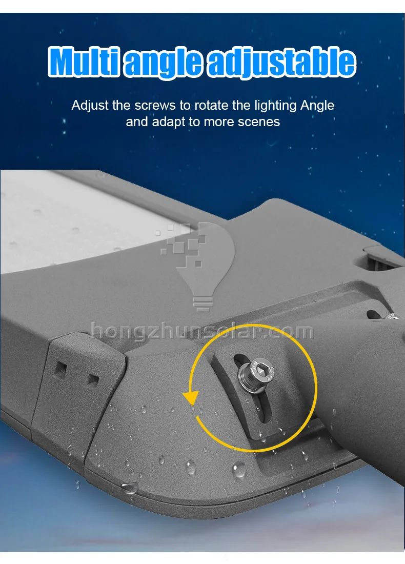 La route extérieure en aluminium étanche IP65 50W-400W SMD électrique a mené le réverbère