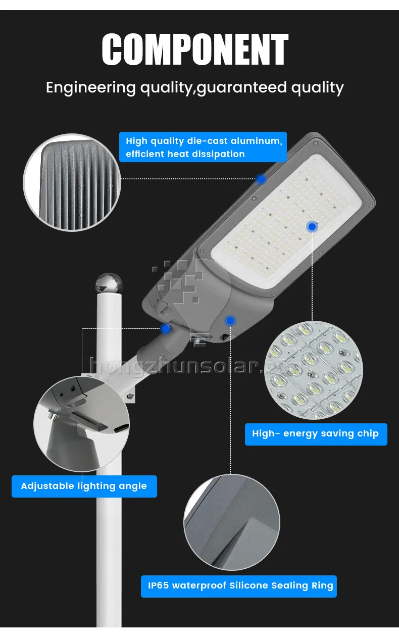 La route extérieure en aluminium étanche IP65 50W-400W SMD électrique a mené le réverbère