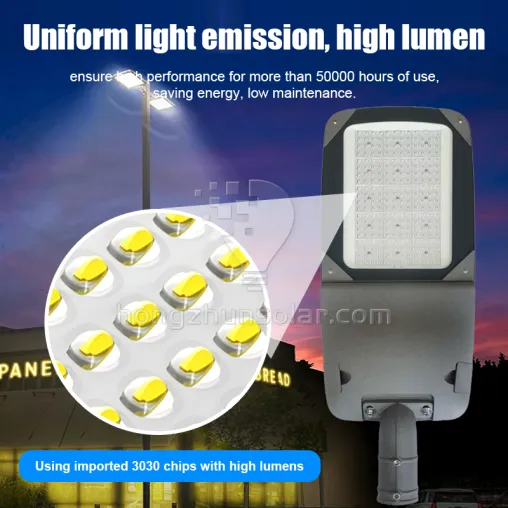 L'électricité extérieure imperméable IP65 de l'autoroute urbaine 50W-300W a mené le réverbère