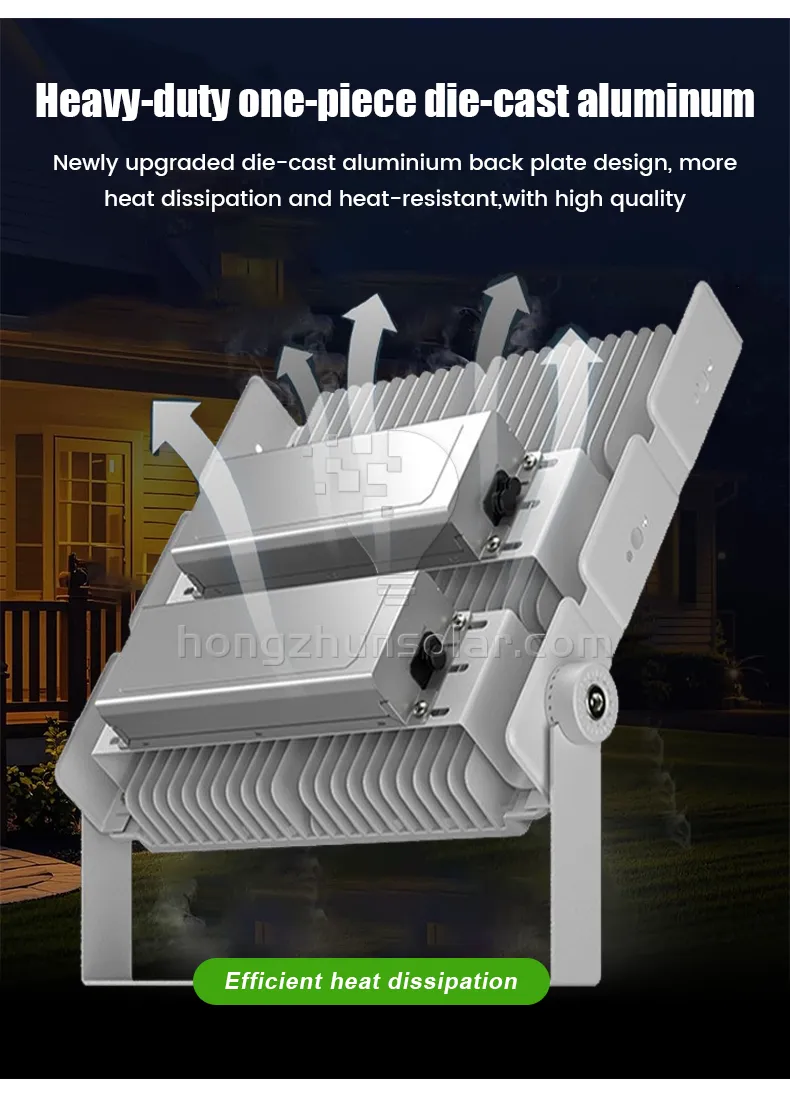 Lumière de stade LED extérieure étanche IP65 IP66, Module d'entrepôt de Tunnel, projecteur en aluminium 100W-1000W