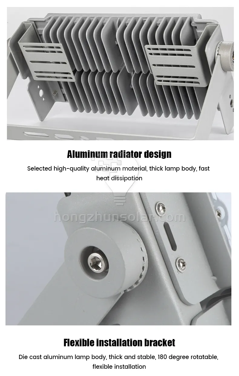 Projecteur LED 100W-600W SMD pour stades sportifs, terrains extérieurs, étanche IP65