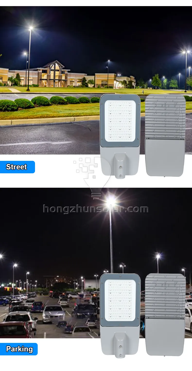 Luce stradale a LED impermeabile in alluminio per esterni Ip65 50w-300w con buona dissipazione del calore