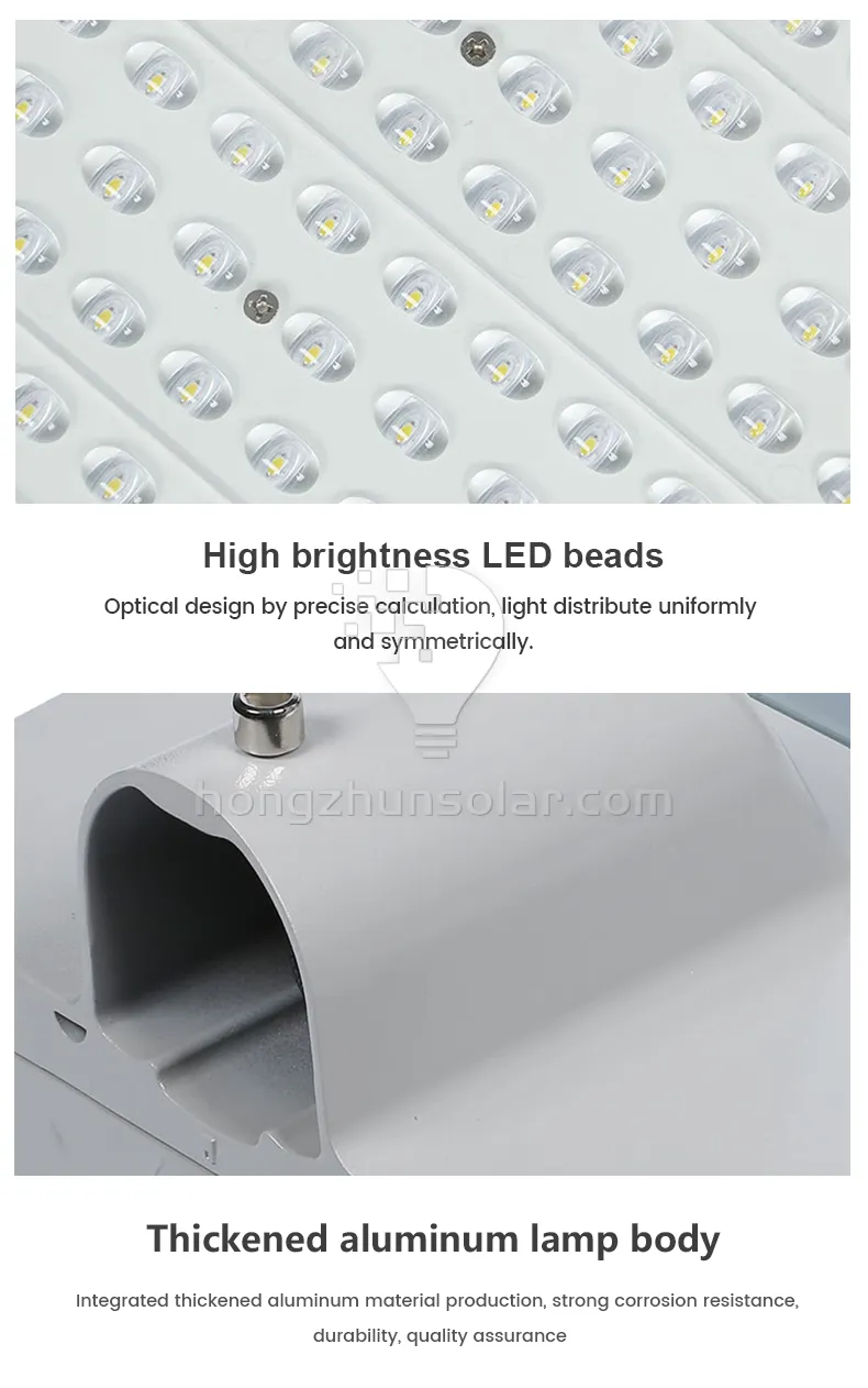 Luce stradale a LED impermeabile in alluminio per esterni Ip65 50w-300w con buona dissipazione del calore