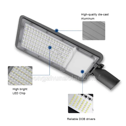 L'éclairage public extérieur étanche IP66 en aluminium 50w-200w Dob a mené le réverbère
