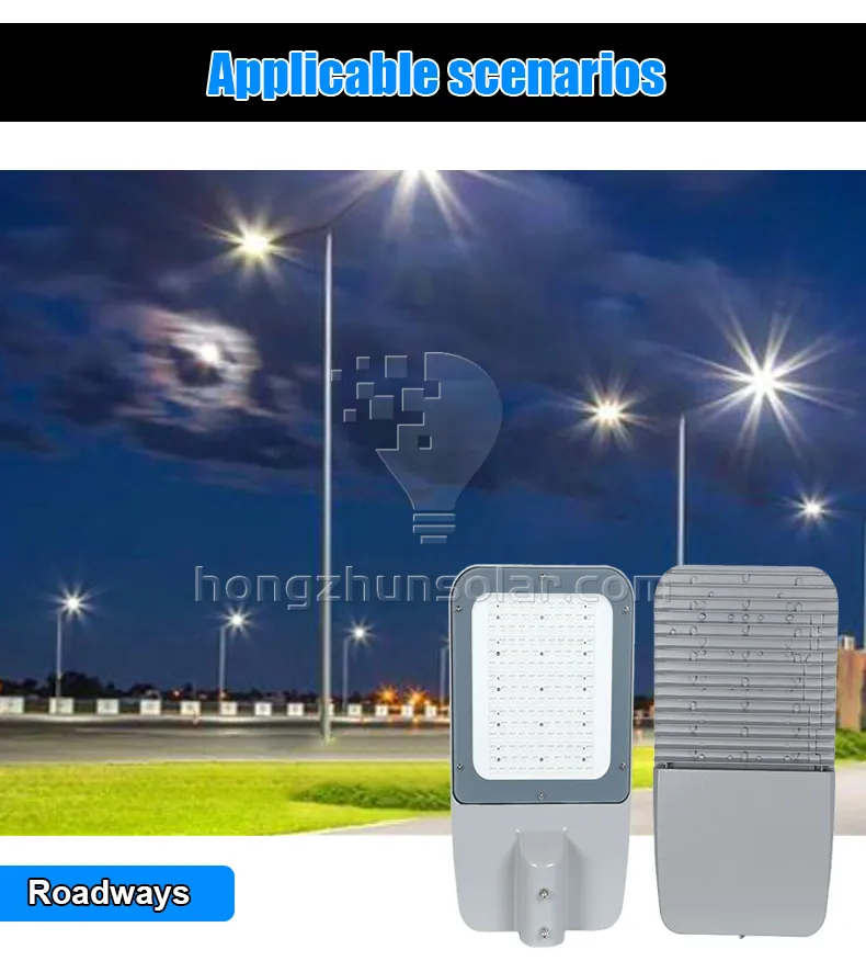 Luce stradale a LED impermeabile in alluminio per esterni Ip65 50w-300w con buona dissipazione del calore