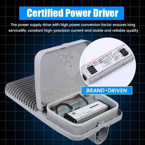 Luce stradale a LED impermeabile in alluminio per esterni Ip65 50w-300w con buona dissipazione del calore