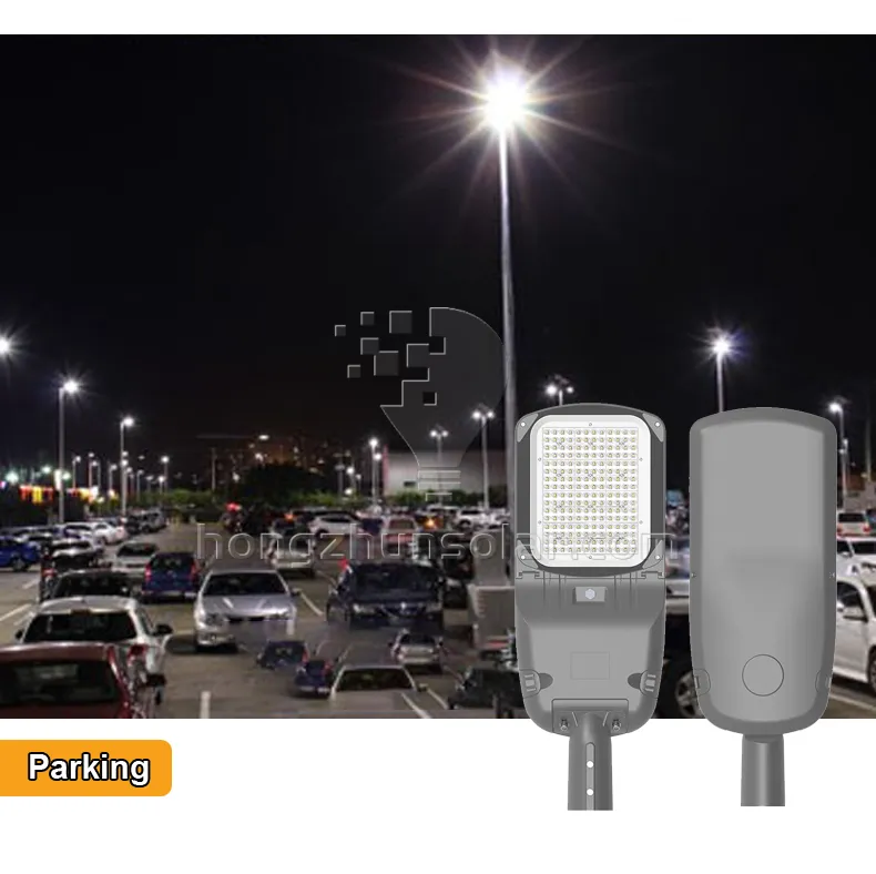 Réverbère mené extérieur en aluminium imperméable extérieur de Polonais de lampe de route Ip65 SMD 50w-200w