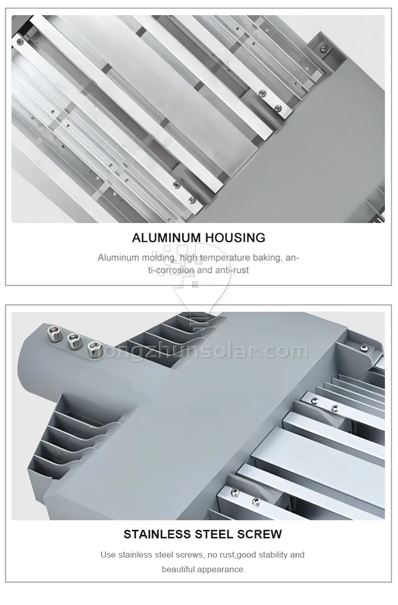 Lampadaire Led extérieur en aluminium étanche IP65, module électrique 50w-300w, haute efficacité