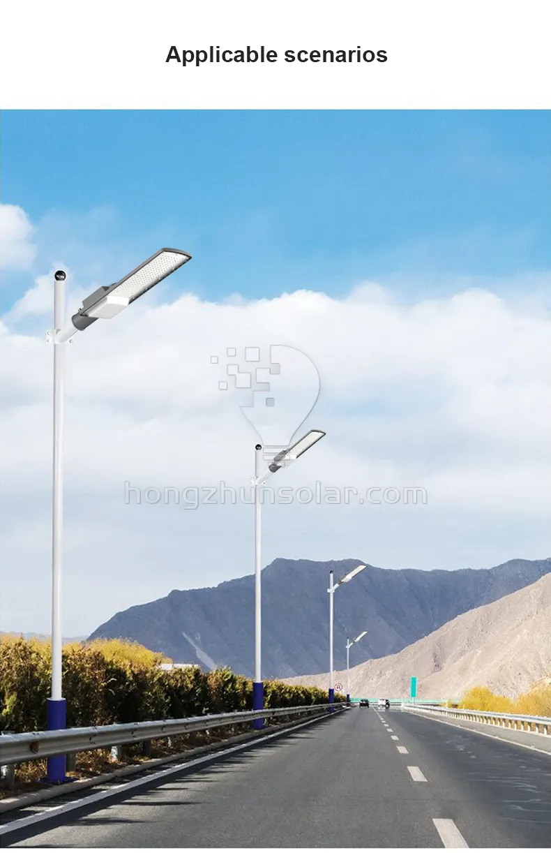 L'aluminium IP66 imperméabilisent les réverbères électriques extérieurs de 50w-300w LED