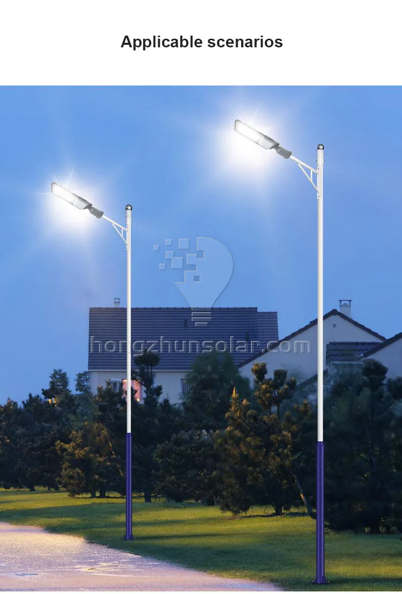 L'aluminium AC 50W-200W IP65 imperméabilisent les réverbères extérieurs de Smd LED