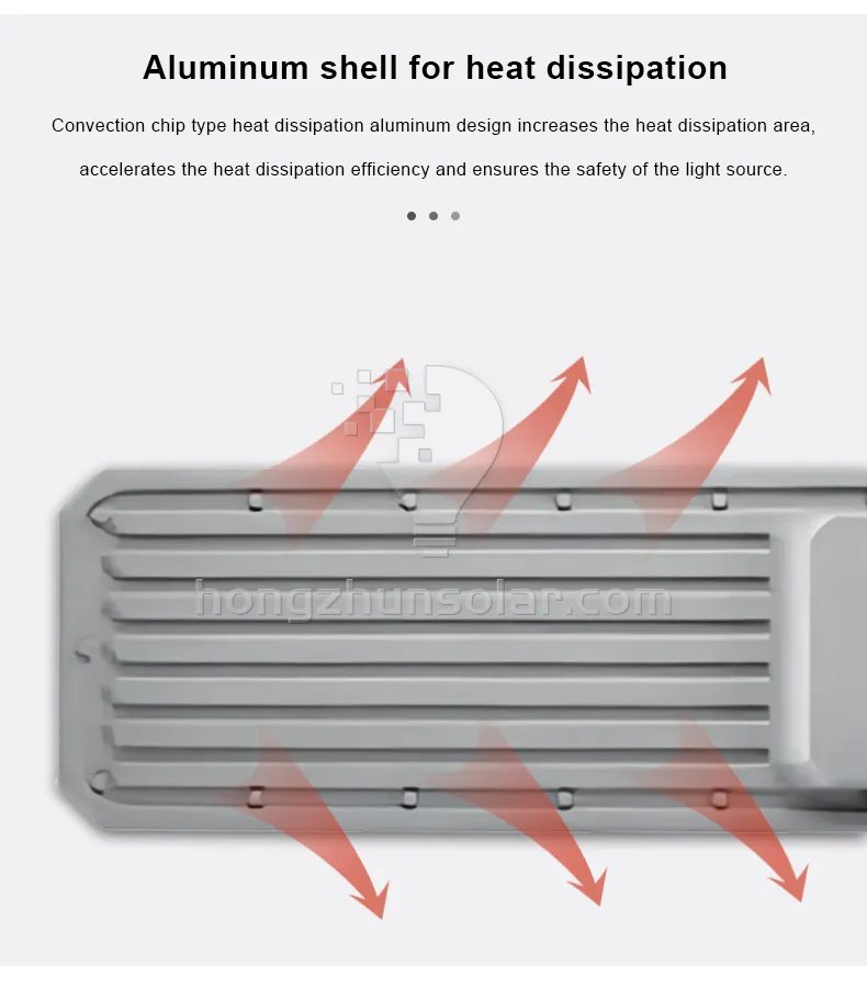 L'aluminium AC 50W-200W IP65 imperméabilisent les réverbères extérieurs de Smd LED