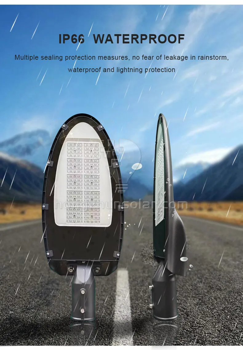 Lampe de route extérieure de haute qualité IP66 en aluminium étanche 30w-250w SMD lampadaire LED