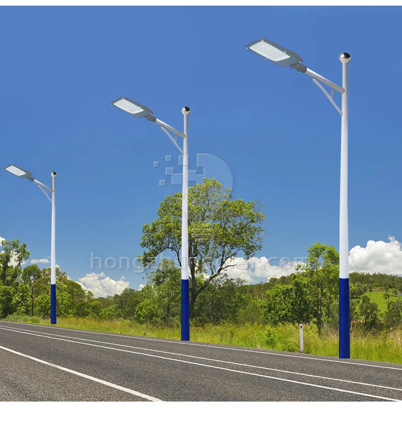 Lampadaire extérieur en aluminium haute puissance 50W-200W IP66 étanche SMD jardin AC