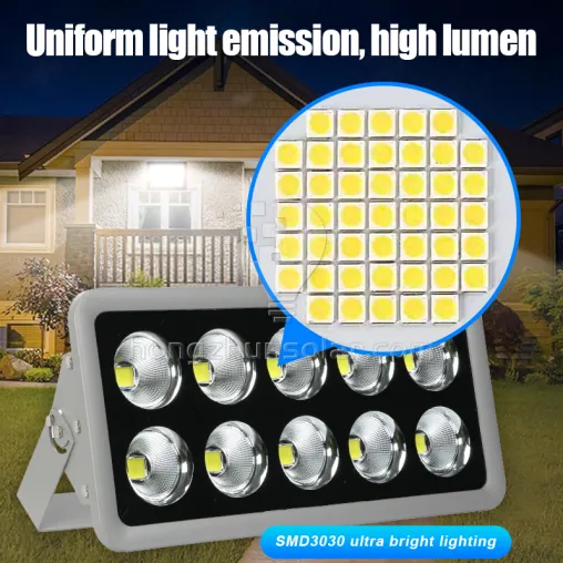 La lumière superbe lumineuse de stade de jardin 100w 200w 300w 500w 800w 1000w Ip66 imperméabilisent la lumière d'inondation extérieure de stades de sport de Cob