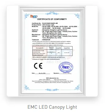 Gas Station Lighting