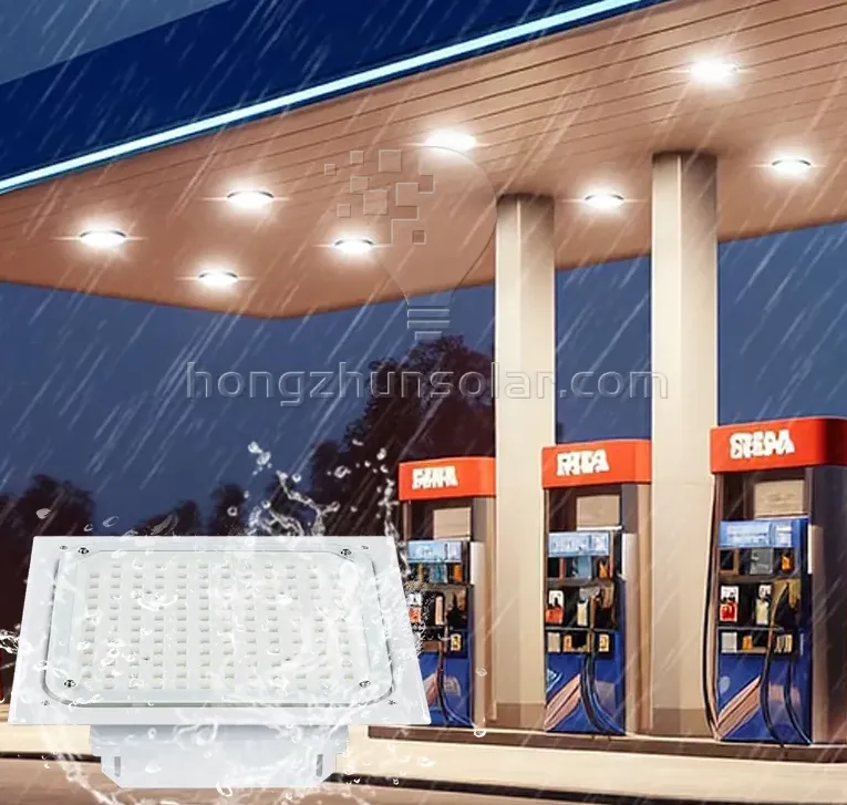 Lumière d'auvent à LED pour station-service