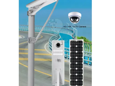 Solar Street Light with 4G CCTV Camera Accelerates Smart and Secure Urban Lighting