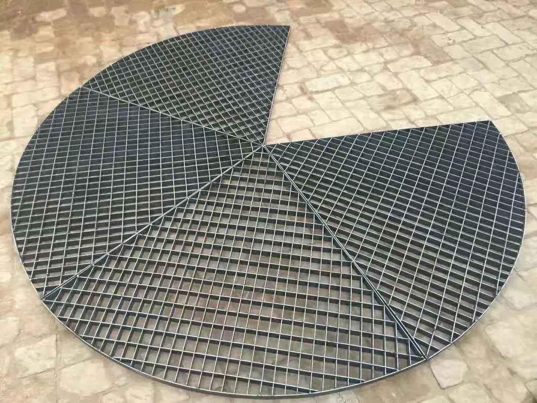 Affordable Galvanized Steel Grating Prices - Durable Fan-Shaped Bar ...
