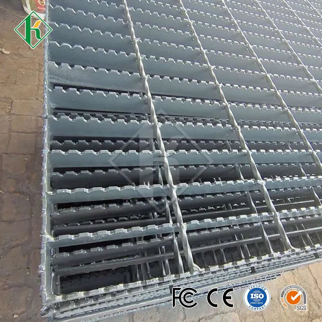 High Quality 100mm Mild Steel Serrated Grating From Kaiheng Steel