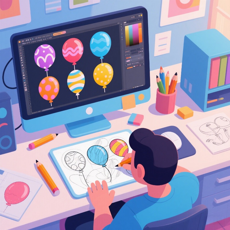 From Concept to Creation: Our Custom Balloon Design Process