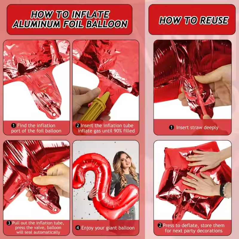 How to Inflate Foil Balloons