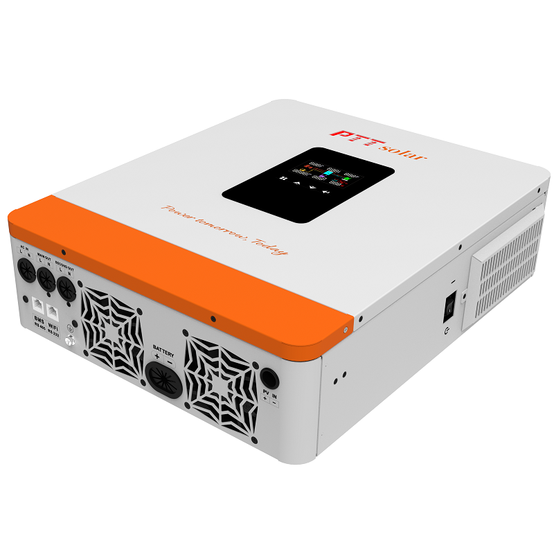 ON Off Grid Hybrid Inverter 6KW battery 48V MPPT 120A