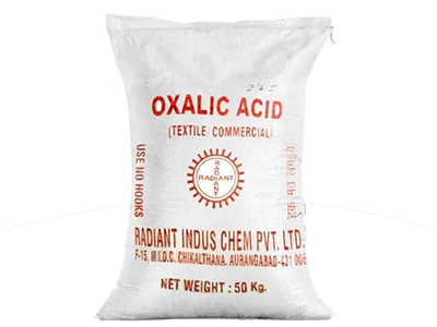 Oxalic acid drying