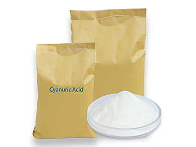 Cyanuric acid drying