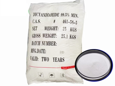 Dicyandiamide drying