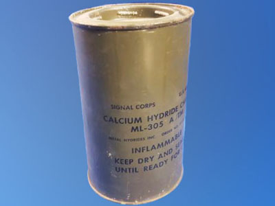 Sodium hydride drying