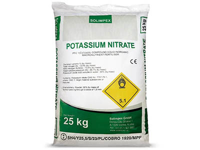 Sodium nitrate drying