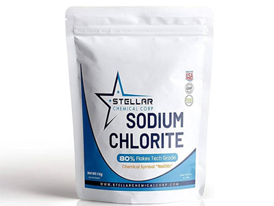 Sodium chlorite drying