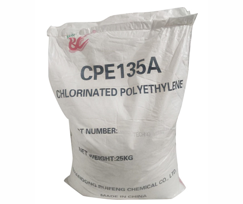 Chlorinated polyethylene drying