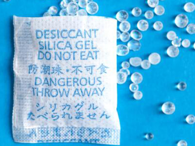Silica gel drying