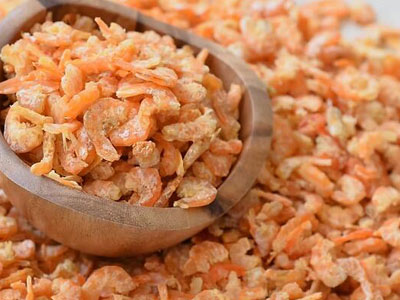 Shrimp Shell Drying