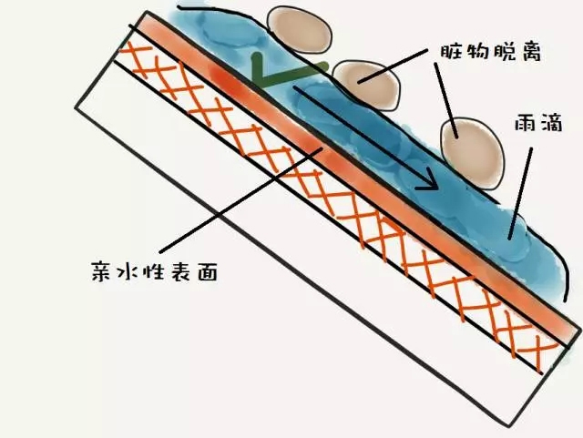 Color-coated panels that can take a bath by themselves - self-cleaning color-coated panels