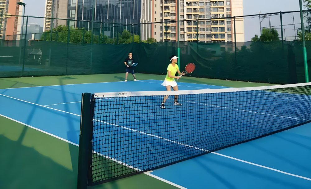 Professional Tennis Court Construction by Smy Tennis