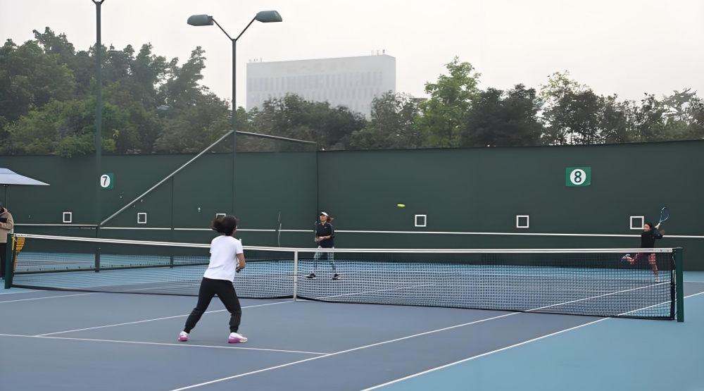 Professional Tennis Court Construction by Smy Tennis