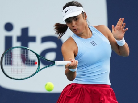 Raducanu Advances to Miami Open Last 16 as Eala Stuns Keys