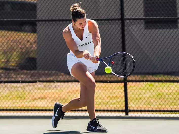 Charlotte Women’s Tennis Advances to NIT Final After Dominant Win Over North Alabama
