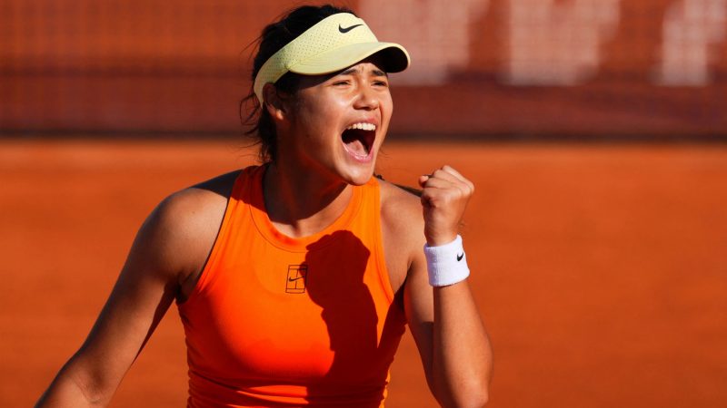 Emma Raducanu advances to Italian Open third round after dominant win over lucky loser
