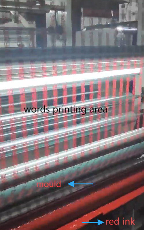 Process of producing printed tape jumbo roll
