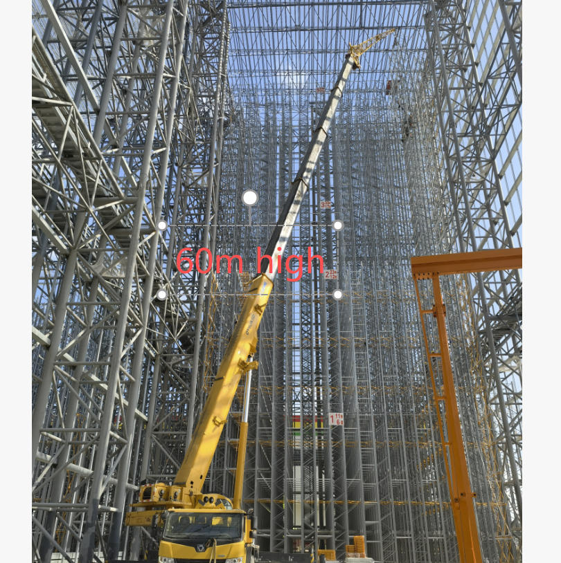 Cold Chain - 60m high 4 way shuttle system