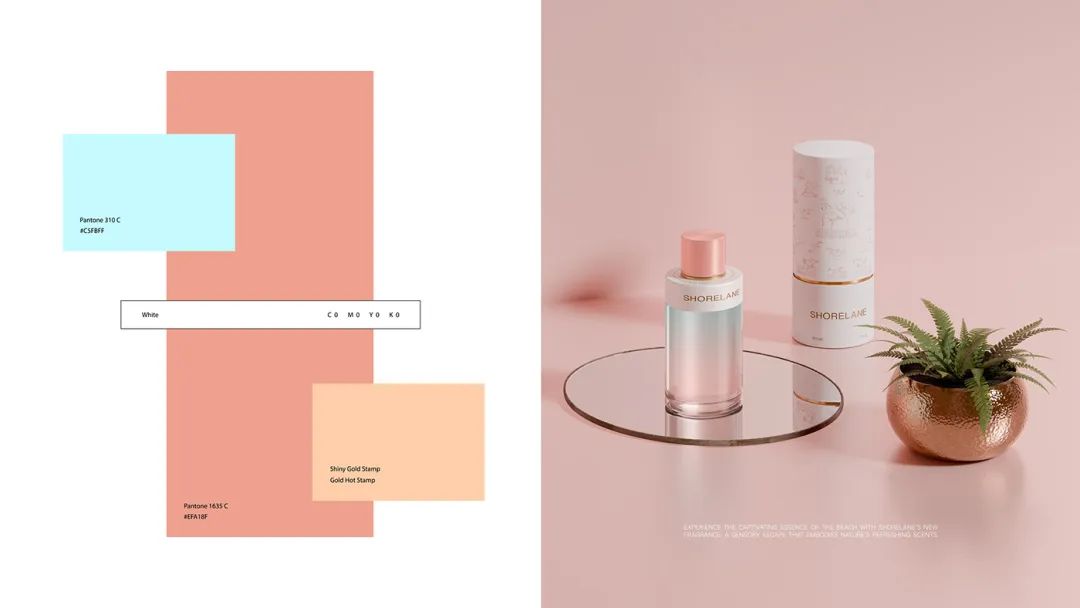 Design of parfum packing