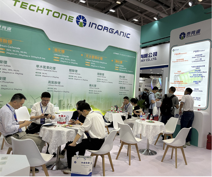 Techtone debuted at the Shenzhen Battery Exhibition to drive a green future!
