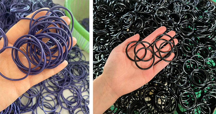 How to choose O-rings made of Viton or NBR?