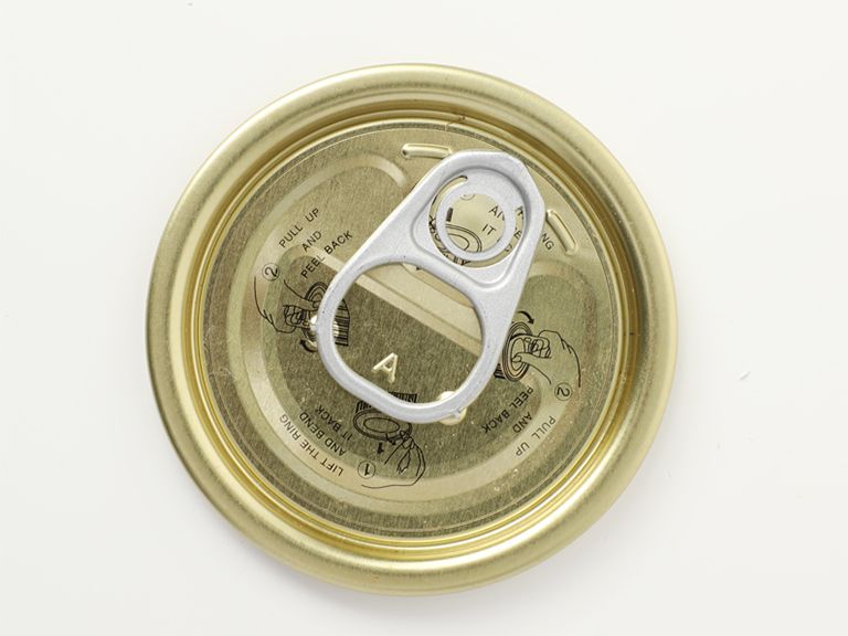 What is a tin can used for?