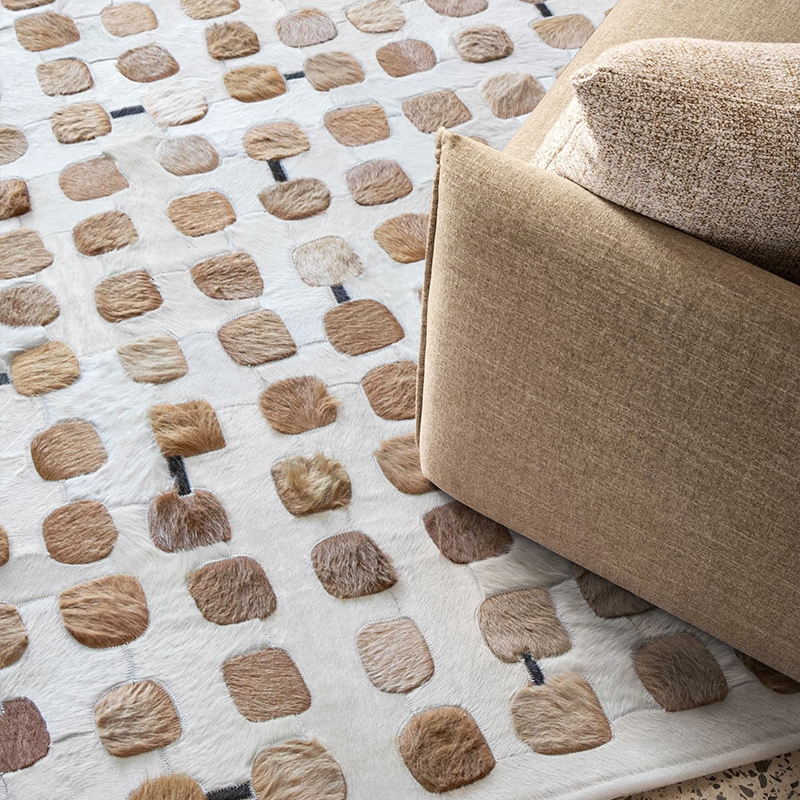 Cream style vintage carpet