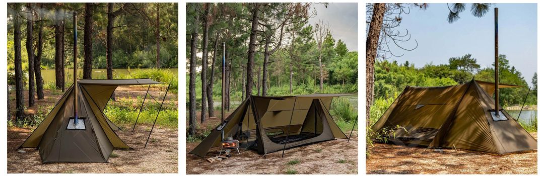 Canvas Ridge Tent | Waterproof Family Tent | Mettal