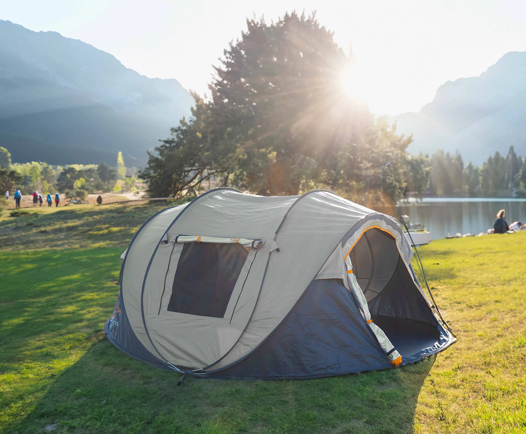 What is a pop-up tent?